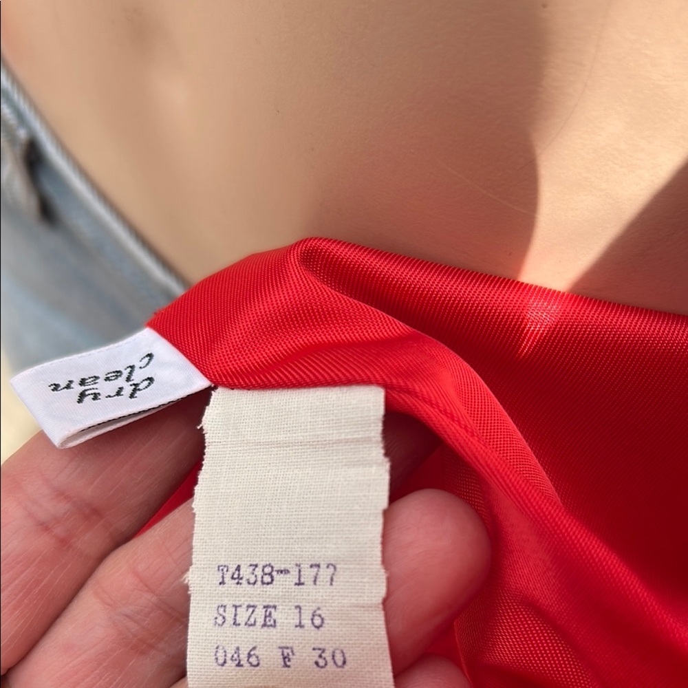 Pendleton Red Blazer Classic Tailoring Virgin Woo… - image 7